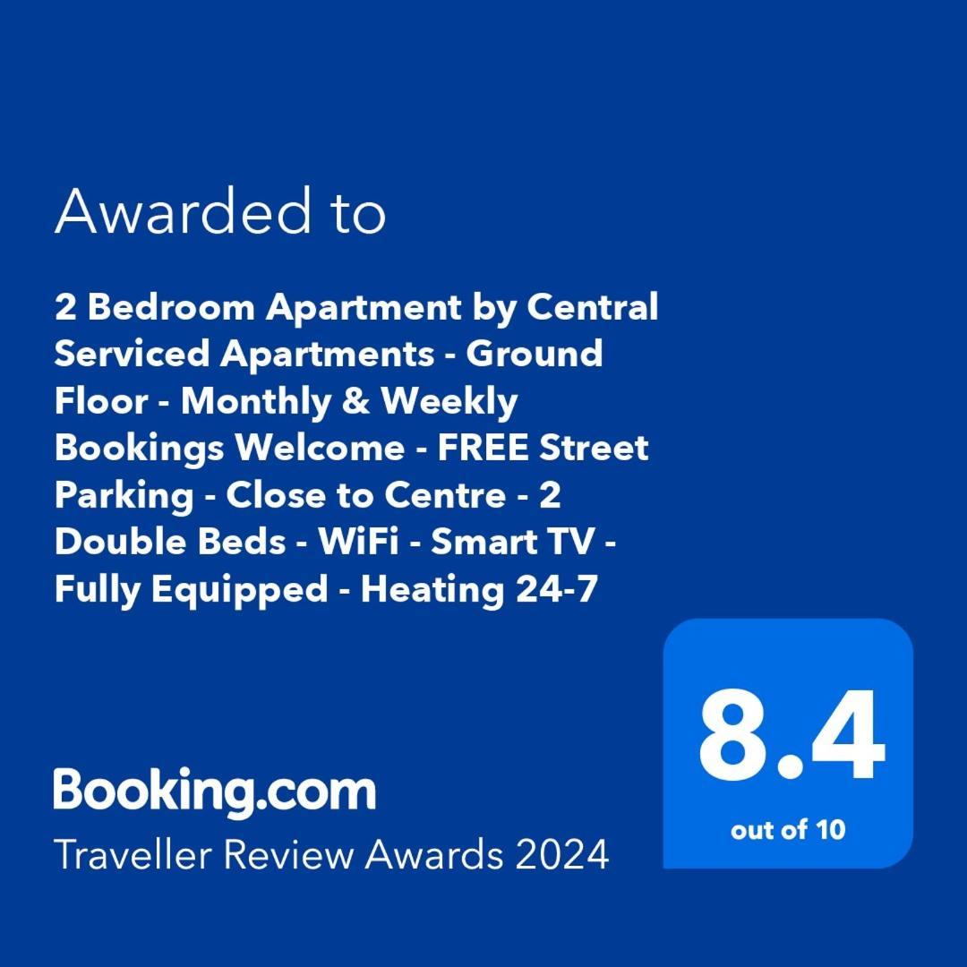 Central Serviced Apartments - 2 Bedroom - Ground Floor - Monthly & Weekly Bookings Welcome - Free Street Parking - 2 Double Beds - Wifi - Smart Tvs In Rooms - Fully Equipped - Heating 24-7 - Contractor & Short Stay Favourite Dundee Ngoại thất bức ảnh