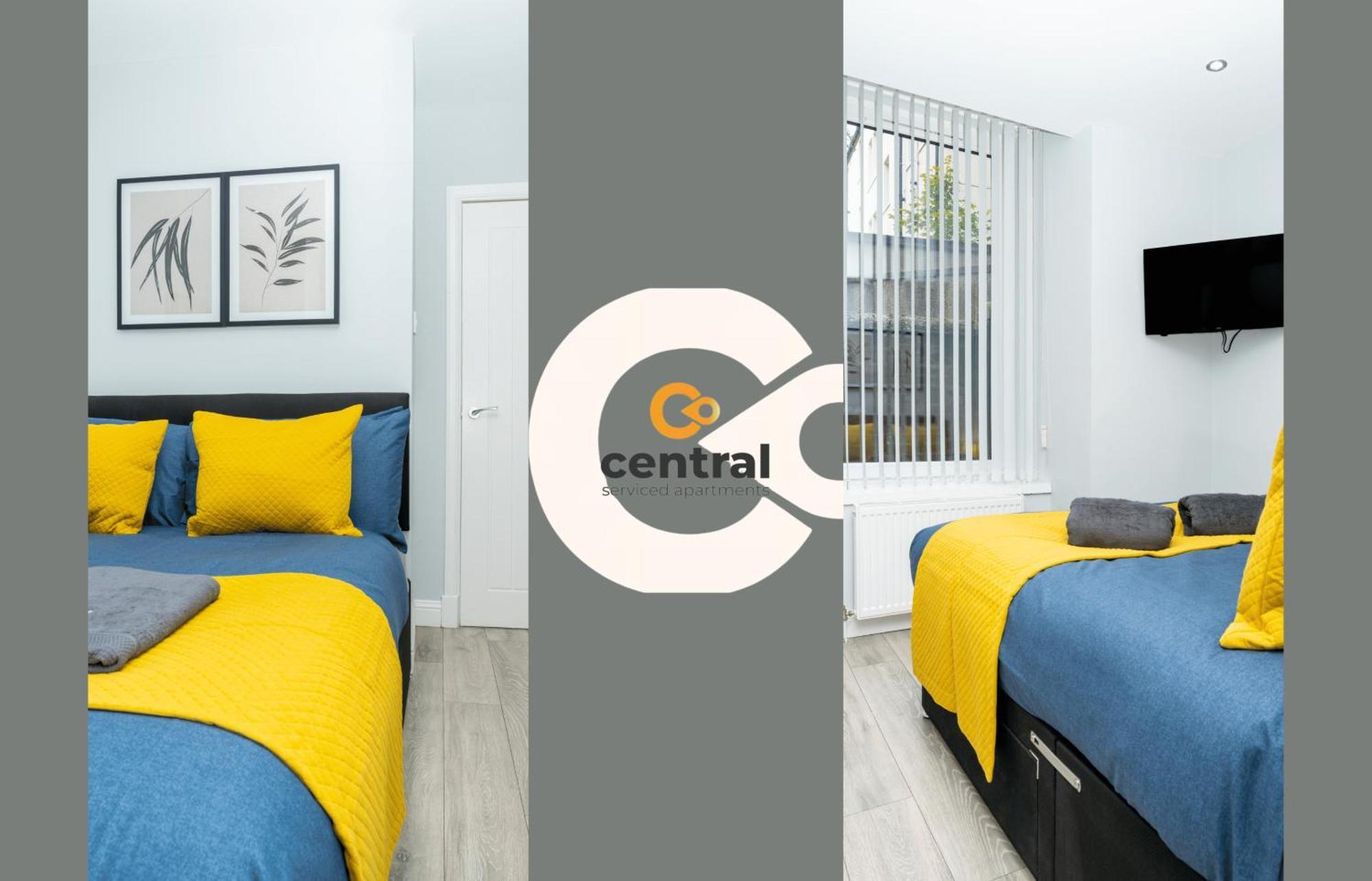 Central Serviced Apartments - 2 Bedroom - Ground Floor - Monthly & Weekly Bookings Welcome - Free Street Parking - 2 Double Beds - Wifi - Smart Tvs In Rooms - Fully Equipped - Heating 24-7 - Contractor & Short Stay Favourite Dundee Ngoại thất bức ảnh
